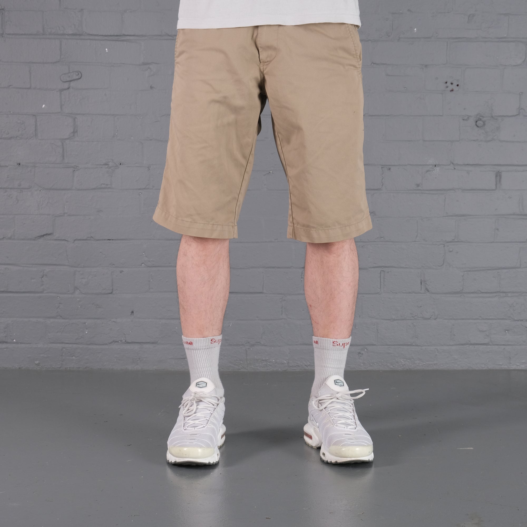 Vintage Carhartt shorts in Beige