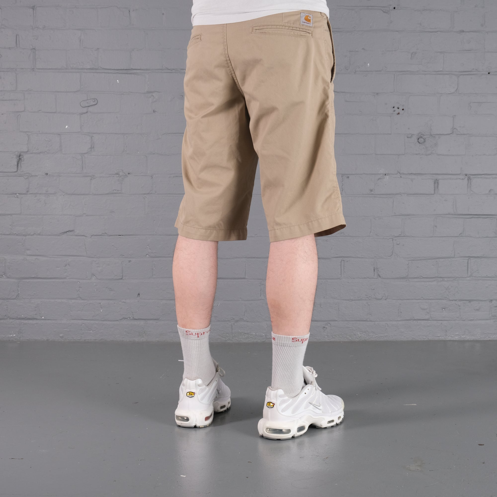 Vintage Carhartt shorts in Beige