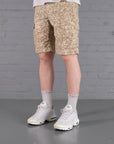 Vintage Carhartt Cargo shorts in Camo Tan