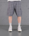 Vintage Carhartt Cargo shorts in Grey Check