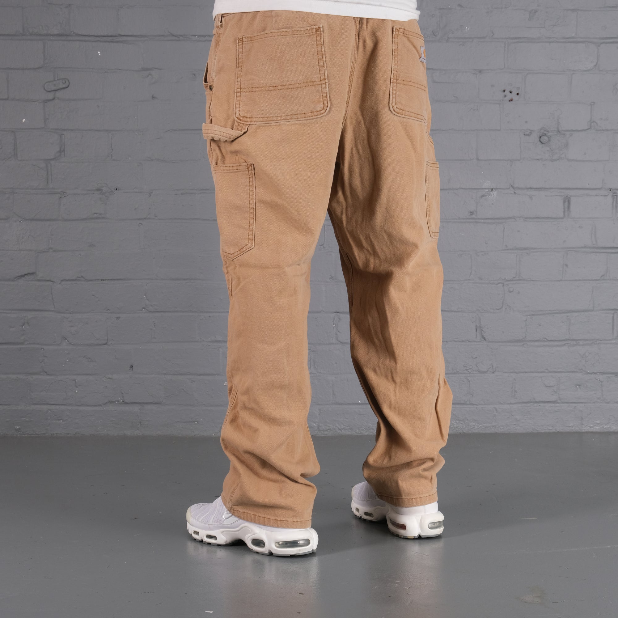 Vintage Carhartt Carpenter Jeans in Tan