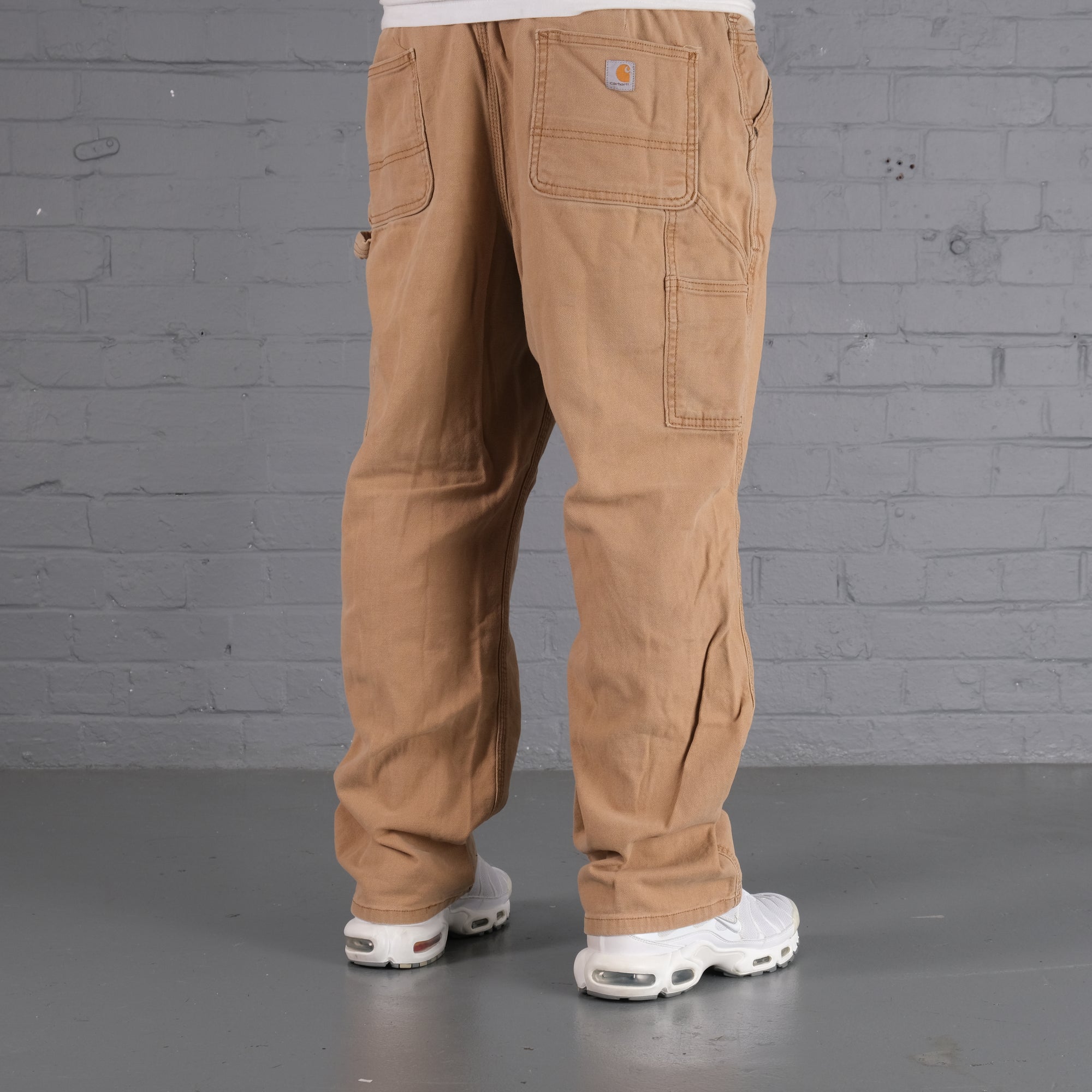 Vintage Carhartt Carpenter Jeans in Tan