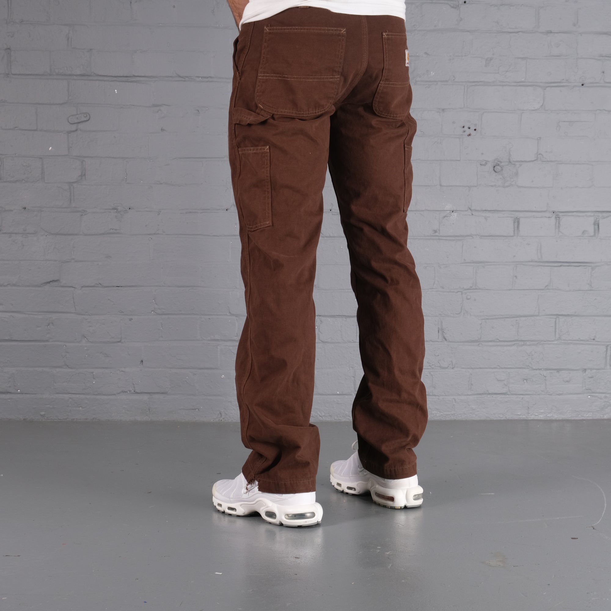 Vintage Carhartt Carpenter Jeans in Brown