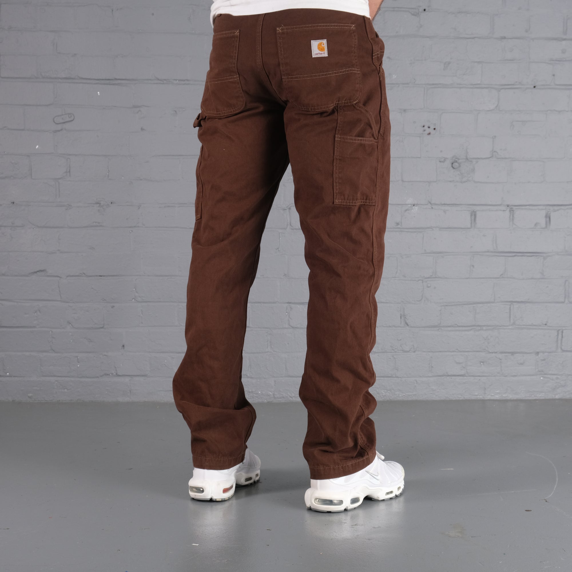 Vintage Carhartt Carpenter Jeans in Brown