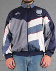 Vintage 90's England Umbro Track Jacket