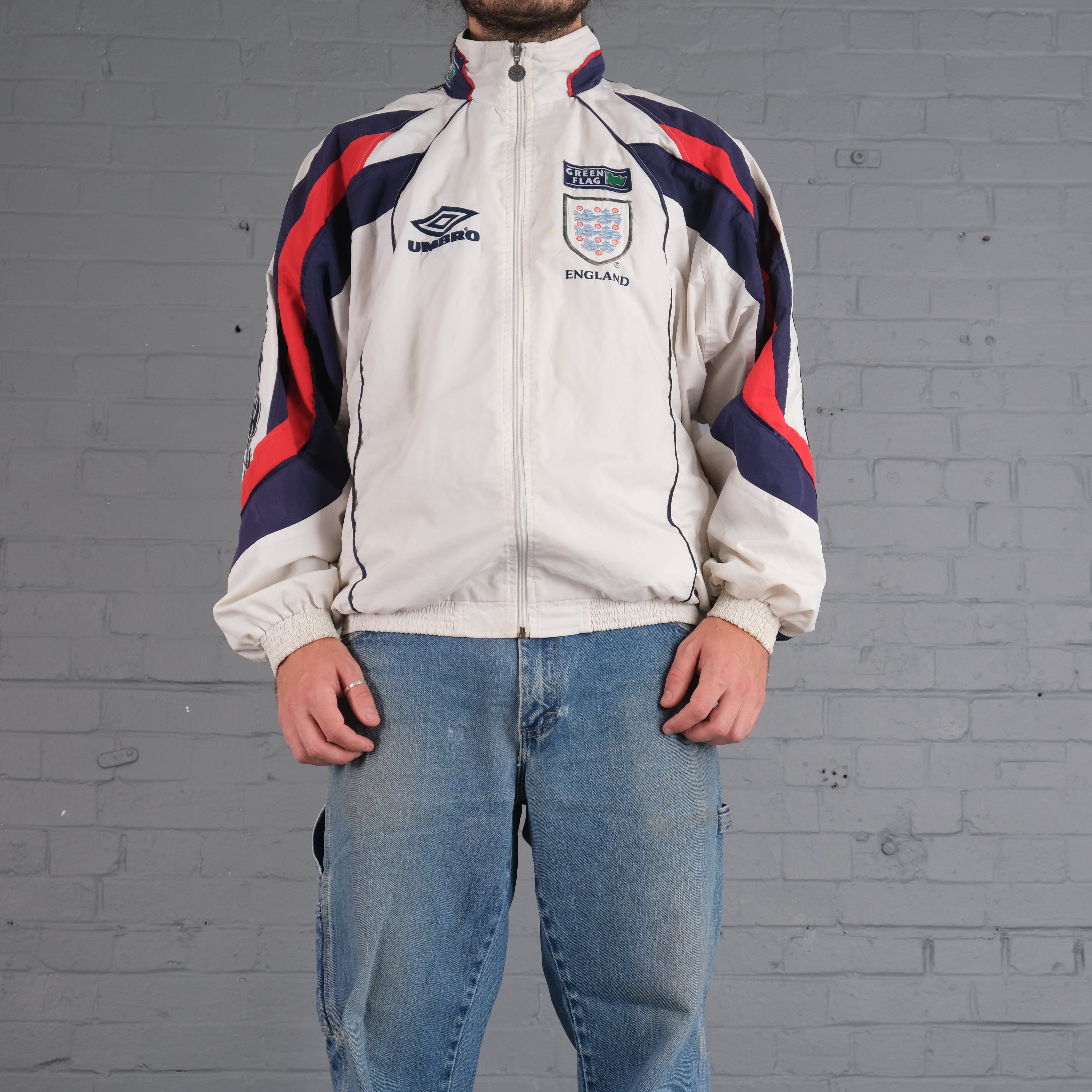 Vintage 90's England Umbro Track Jacket – thebreadandbuttercollection