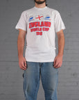 Vintage England World Cup 98 T-Shirt in White