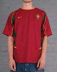 Vintage Portugal 2002 Nike Home Shirt