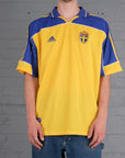 Vintage Sweden 2000 Adidas Home Shirt