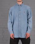 Vintage Ralph Lauren Denim Shirt in Blue