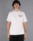 Vintage We Be Diving Graphic T-Shirt in White.