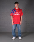 Vintage Adidas Bayern Munich 91-93 Home Kit Football Shirt