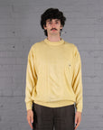 Vintage Lacoste Knitted Jumper in Yellow