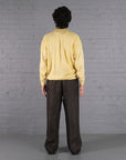 Vintage Lacoste Knitted Jumper in Yellow