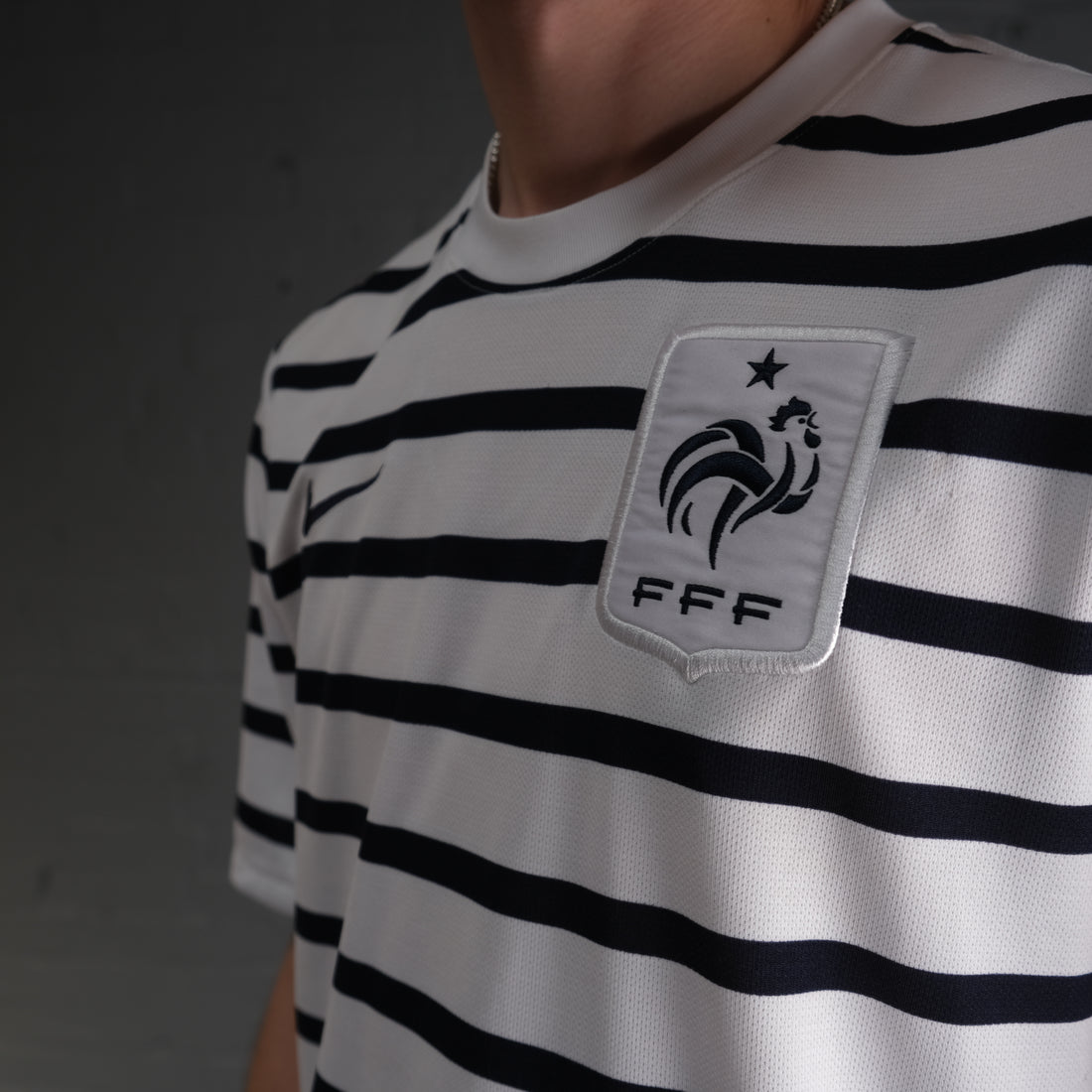 Vintage Nike France 11-12 Away Kit Football Shirt