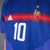 Vintage Adidas Zidane France 04-06 Home Kit Football Shirt
