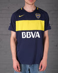 Vintage Nike Boca Juniors 16-17 Home Football Shirt