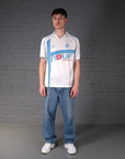 Vintage Adidas Olympique Marseille 05-06 Home Football Shirt