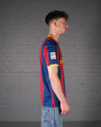 Vintage Nike FC Barcelona 10-11 Home Football Shirt