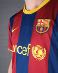 Vintage Nike FC Barcelona 10-11 Home Football Shirt