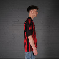 Vintage Adidas Rui Costa AC Milan 02-03 Home Football Shirt
