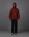 Vintage Carhartt Active Bomber Jacket in Burgundy