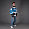 Vintage Viagra Nascar Racing Bomber Jacket in Blue and White