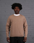 Vintage Lacoste Knitted Crewneck Jumper in Beige