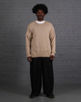 Vintage Timberland Knitted Crewneck Jumper in Beige