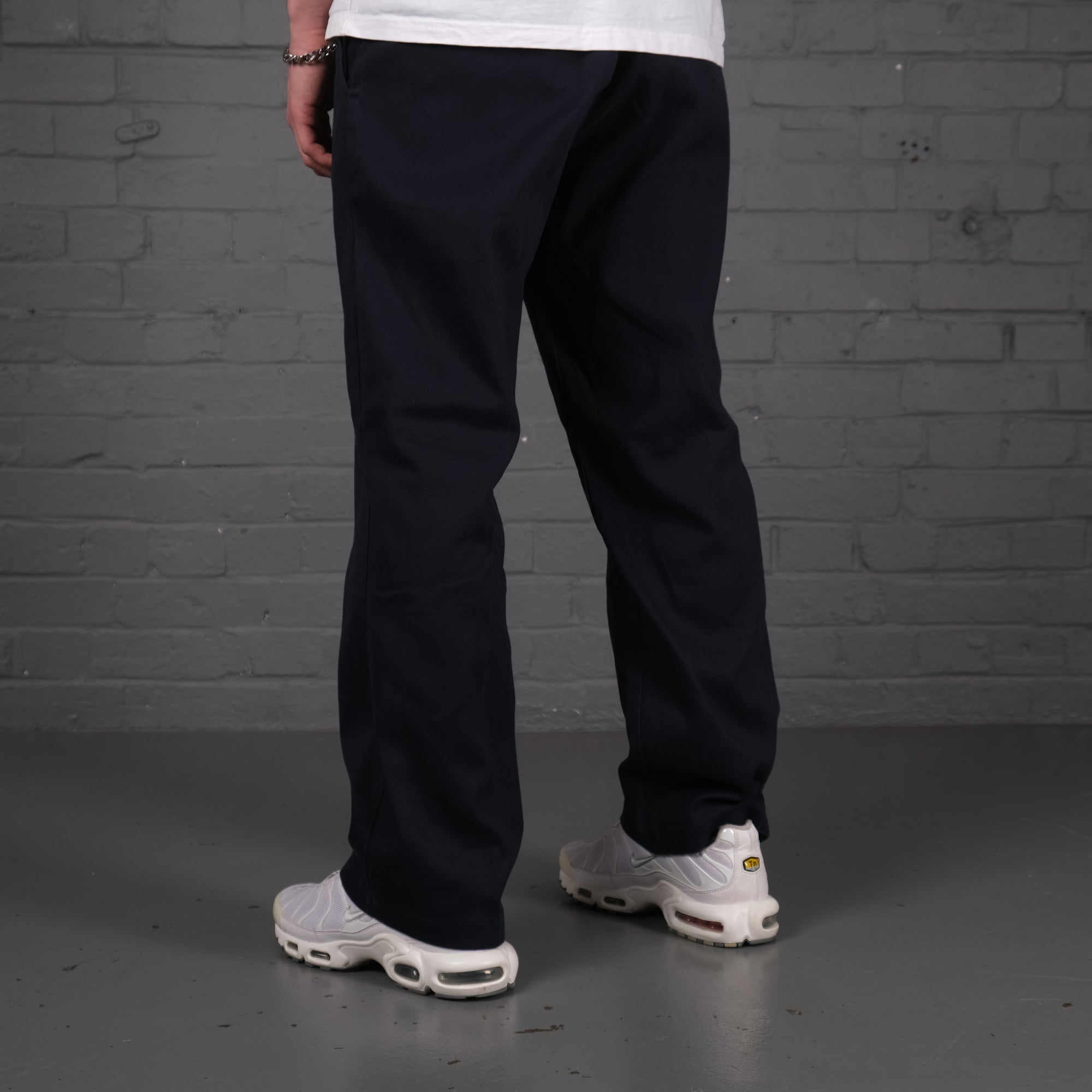 Vintage Dickies 874 Chino Trousers in Navy.