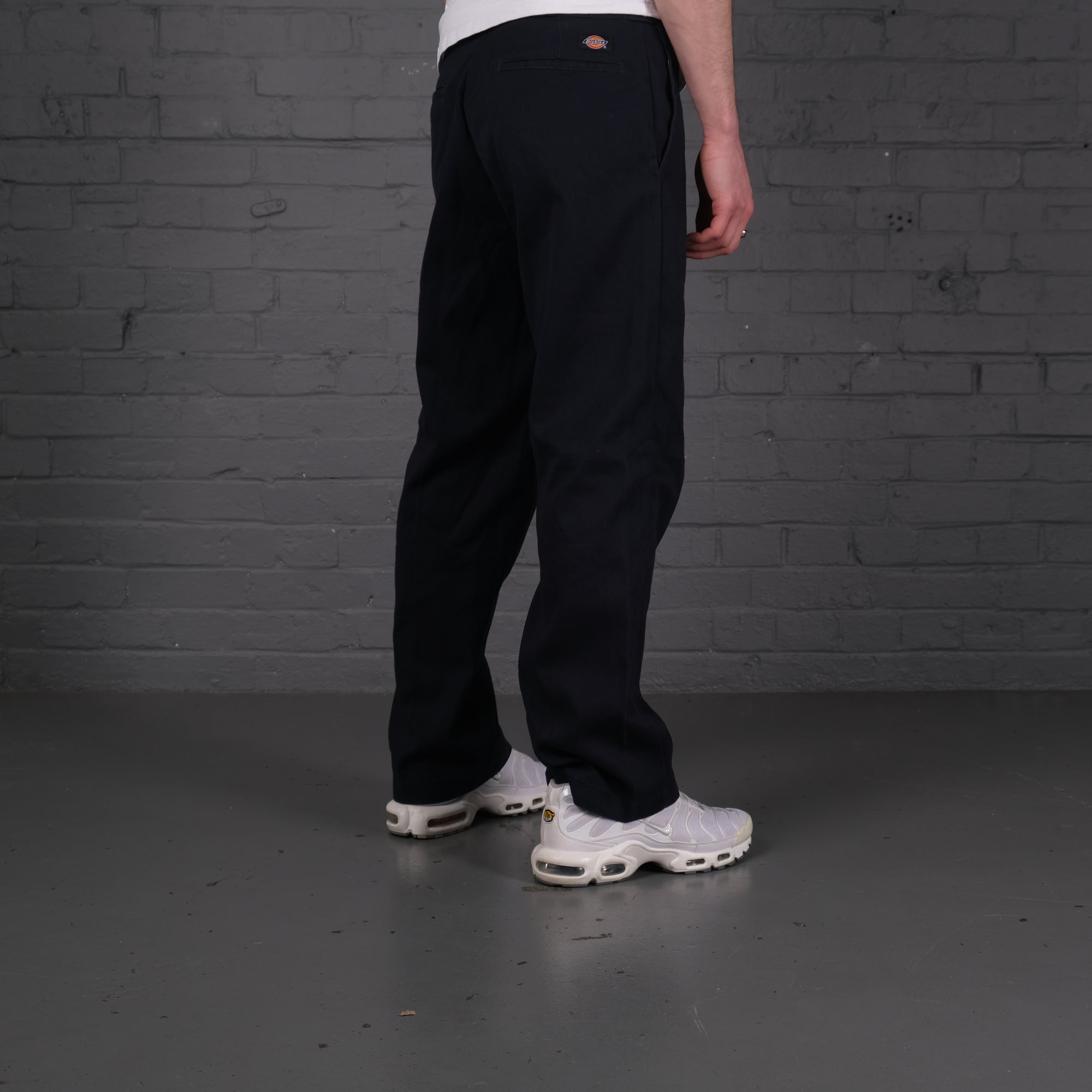 Vintage Dickies 874 Chino Trousers in Navy.