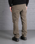 Carhartt Double Knee Jeans in Khaki Green.