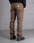 Vintage Carhartt Carpenter Trousers in Khaki Green