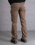 Vintage Carhartt Carpenter Trousers in Khaki Green