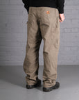 Carhartt Double Knee Jeans in Khaki Green