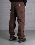 Vintage Carhartt Carpenter Jeans in Brown