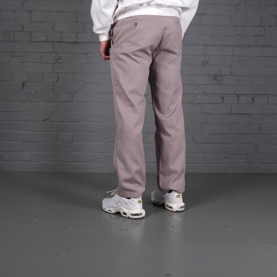 Vintage Dickies 874 chino trousers in Silver