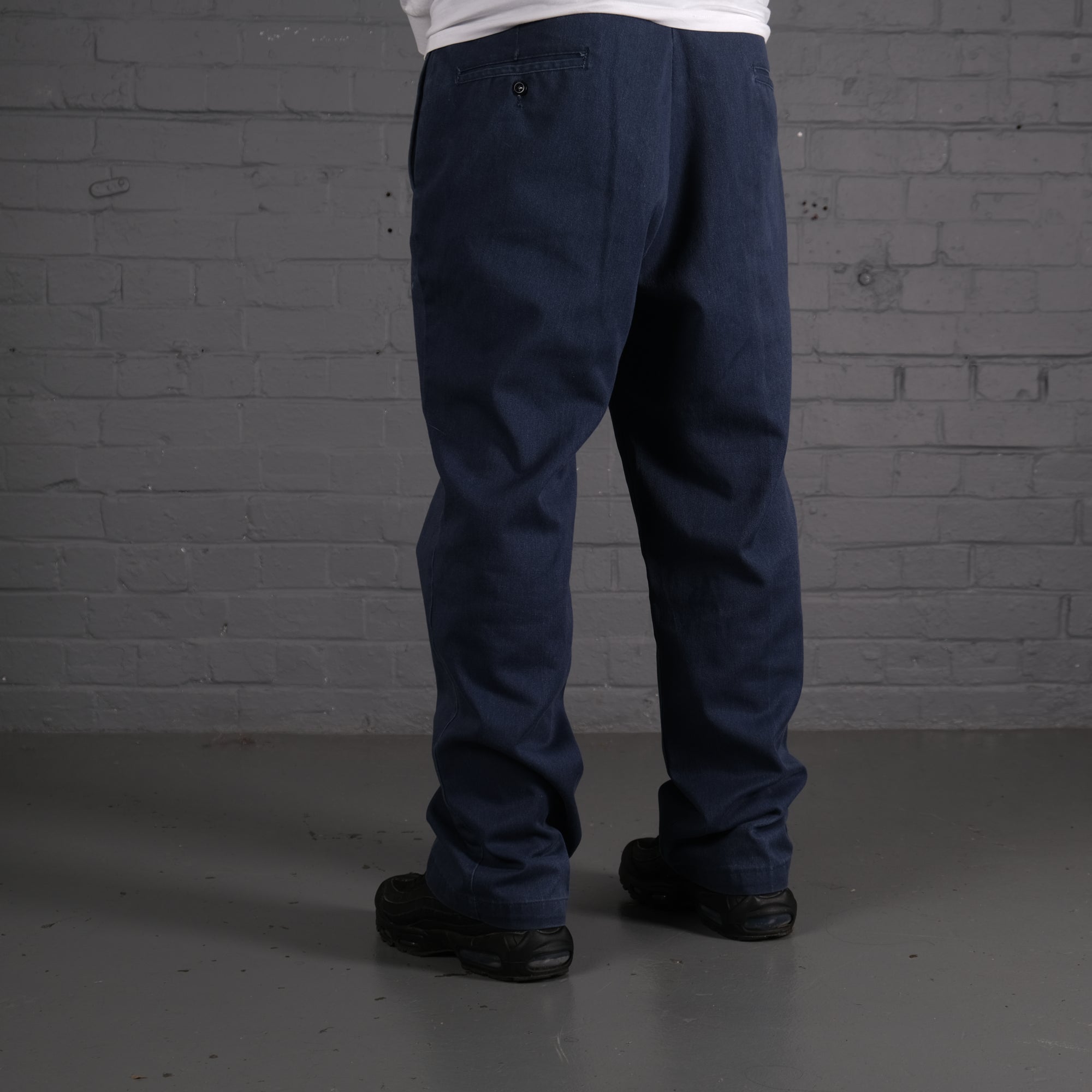 Vintage Dickies 874 chino trousers in Navy