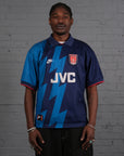 Vintage Arsenal 1995-96 Nike Away Shirt in Navy & Blue