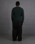 Vintage Burberry Knitted Crewneck Jumper in Green