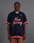 New Jersey Nets Nike NBA Warm Up Jersey