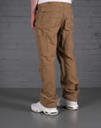 Carhartt Double Knee Jeans in Tan