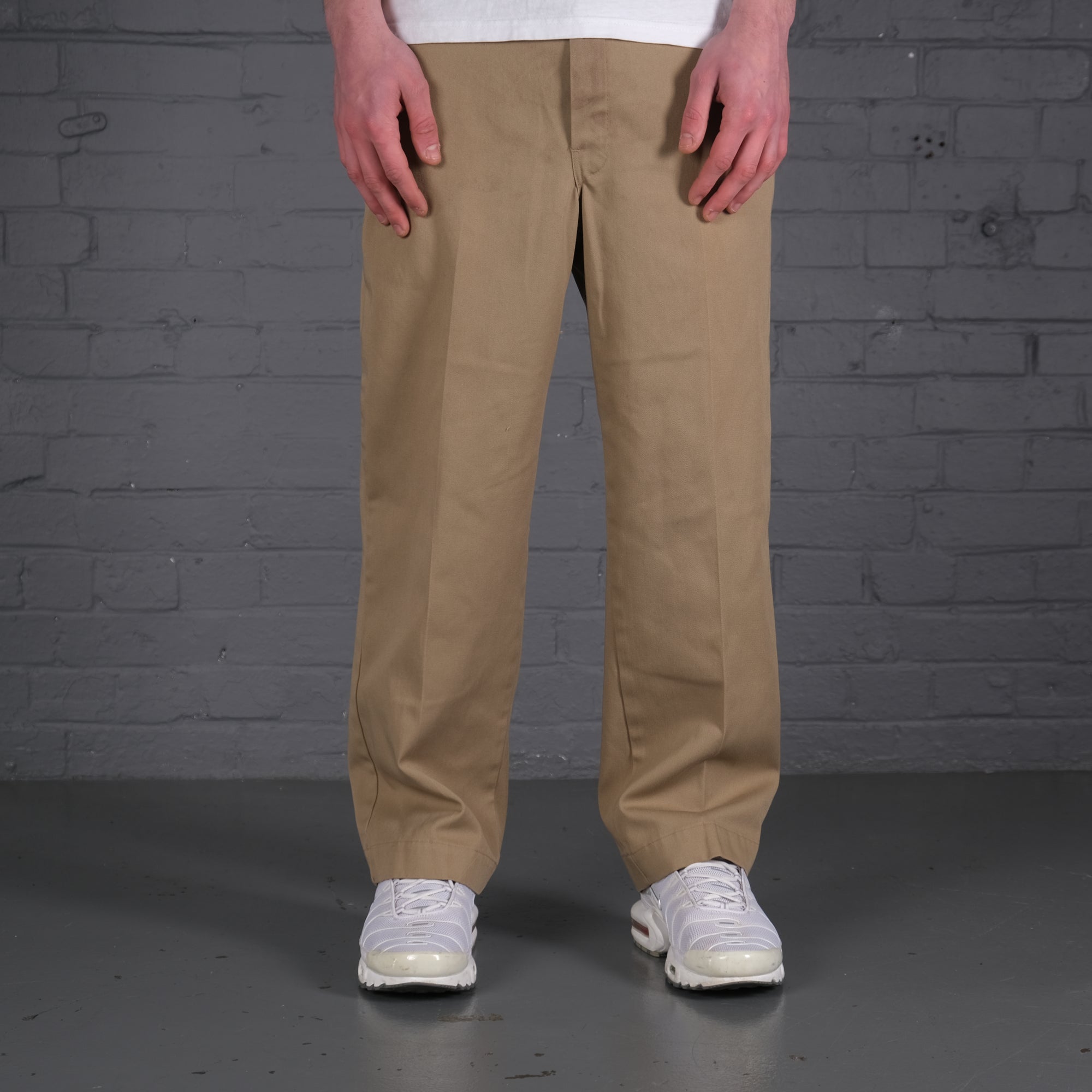 Vintage Dickies 874 chino trousers in Beige