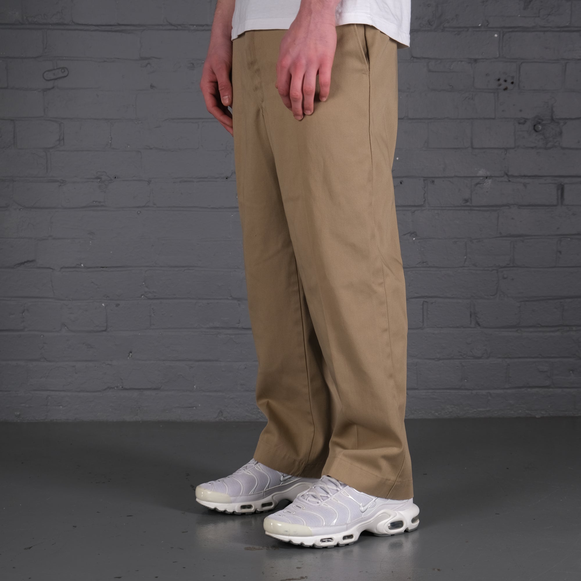 Vintage Dickies 874 chino trousers in Beige