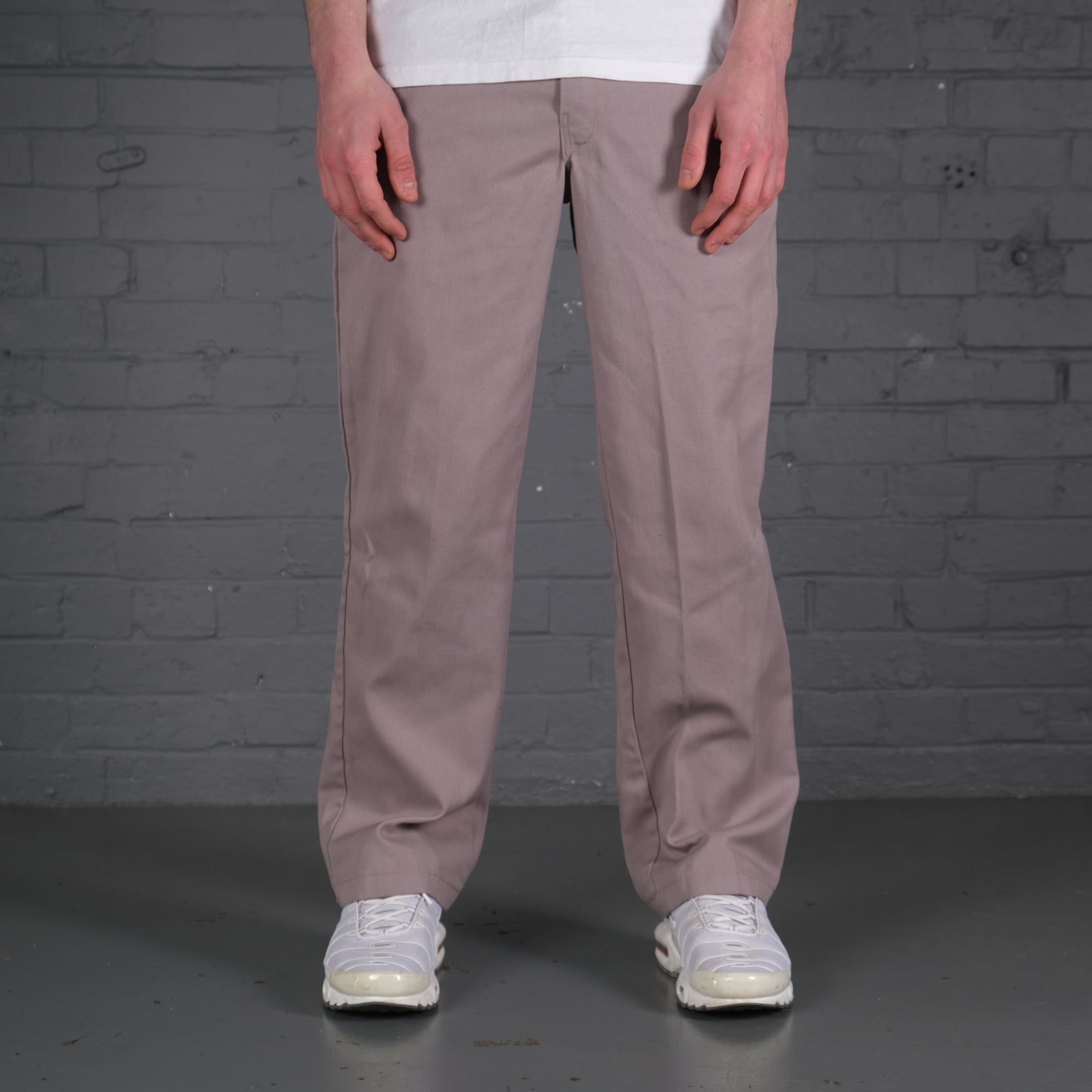 Vintage Dickies 874 chino trousers in Silver