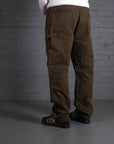 Vintage Carhartt Cargo Trousers in Khaki Green