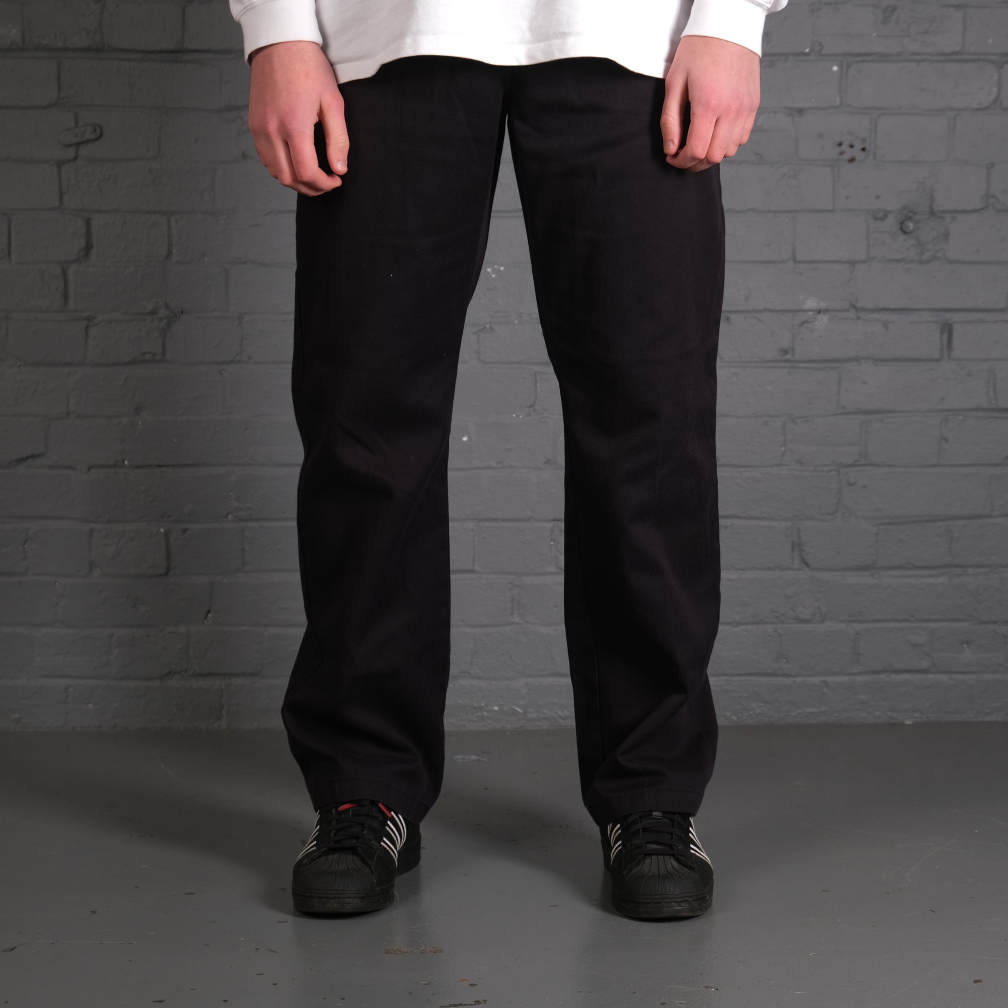 Vintage Dickies 774 chino trousers in Black