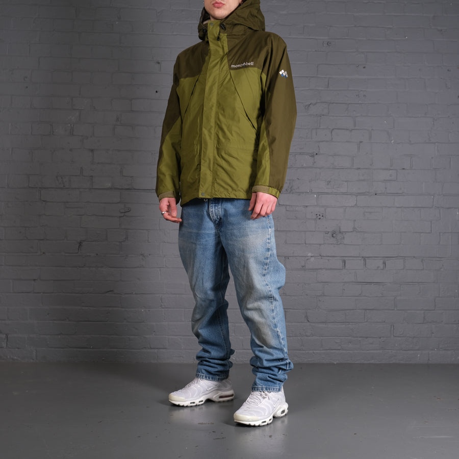 Montbell gore-tex jacket in Green
