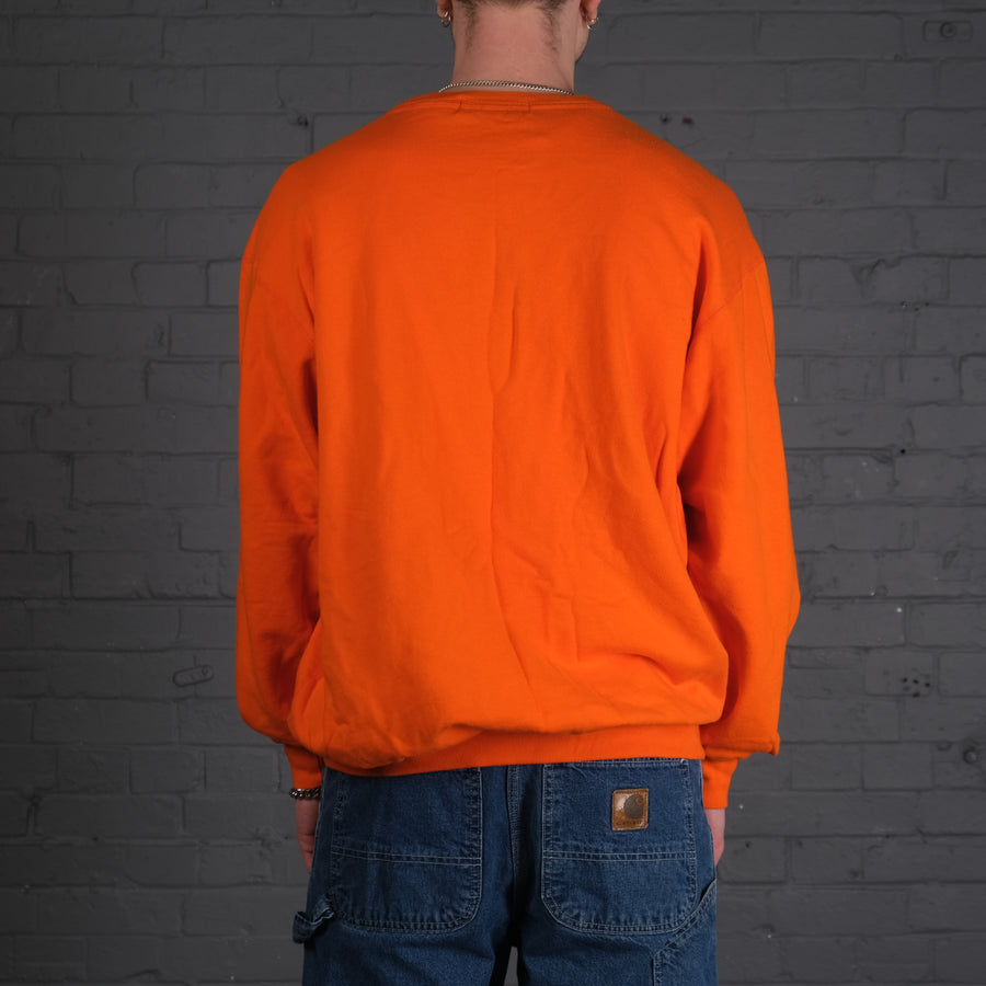 Vintage Polo Sport sweatshirt in orange