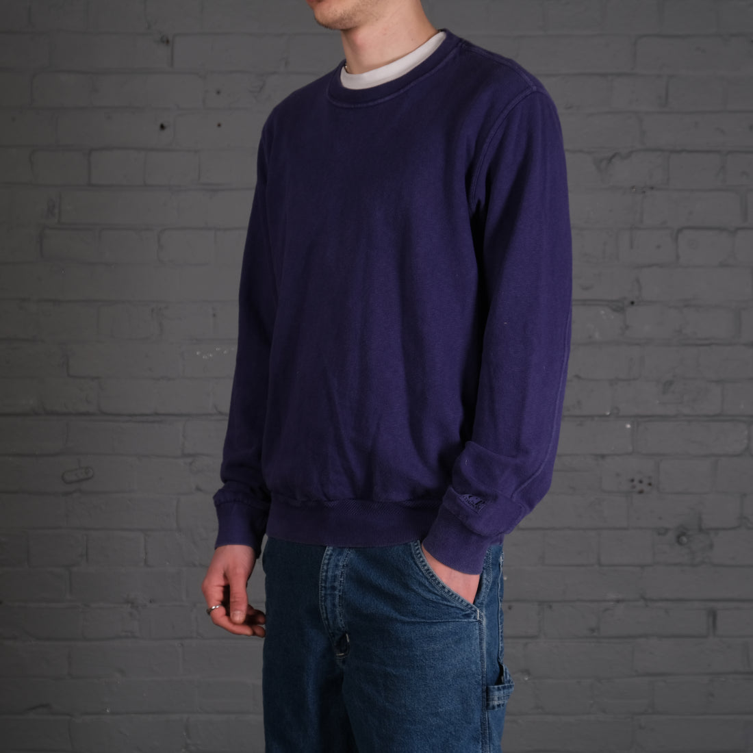Vintage CP Company sweatshirt in purple